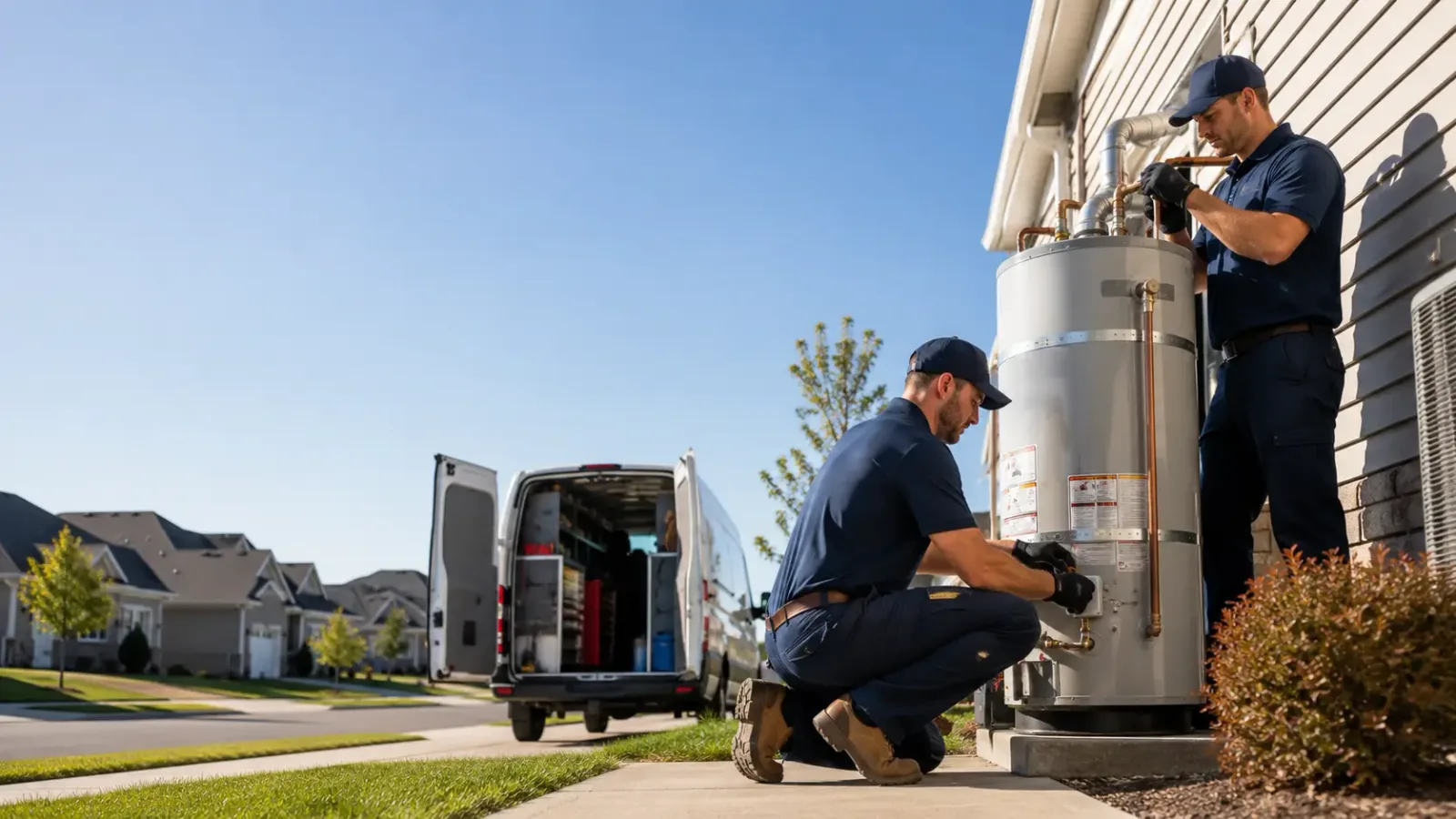 Water Heater Installation in Flanagan, IL